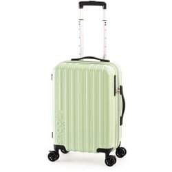 スーツケース mobus 拡張タイプ 旅行日数目安：3～4泊 31L/拡張時38L フットストッパー USB充電ポート TSAロック搭載 アボカドグリーン MBC-1912-18W