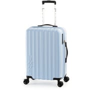 スーツケース mobus 拡張タイプ 旅行日数目安:5~7泊 51L/拡張時61L フットストッパー USB充電ポート TSAロック搭載 アッシュアクア MBC-1912-22W