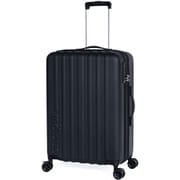 スーツケース mobus 拡張タイプ 旅行日数目安:5~7泊 65L/拡張時77L フットストッパー USB充電ポート TSAロック搭載 マットブラック MBC-1912-24W