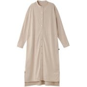 リカバリーデイズ ロングスリーブワンピース レディース リカバリーウェア ワンピース ベージュ 8551