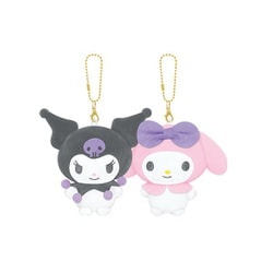 112409 サンリオキャラクターズ ニコぬいキーホルダー マイメロディ･クロミ