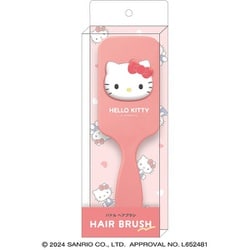 127316 サンリオキャラクターズ パドルヘアブラシ ハローキティ