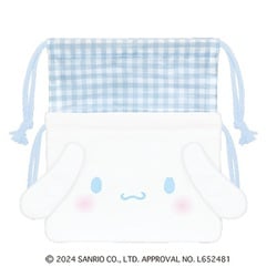 127356 サンリオキャラクターズ キャラクター2WAY巾着 シナモロール
