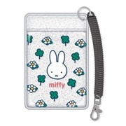 DBM-2848 Dick Bruna ミッフィー クリアパスケース クローバーポップシリーズ ワンポイント
