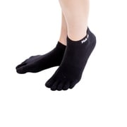 Pick Fit 5本指ベーシックソックス ブラック XL