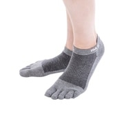 Pick Fit 5本指ベーシックソックス ダークグレー M