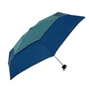 晴雨兼用傘 スマートデュオ キャノピー Navy Blue×ForestGreen 54951 E3HUS