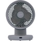 サーキュレーター DCモーター搭載 クリーン3DDCサーキュレーター PUREAIR DC（ピュアエア DC） グレー 全分解 QS537-GY