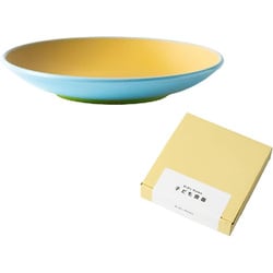 Kid's Home 子ども食器 小皿 約直径12.1cm×高さ1.9cm ブルー KH25-04