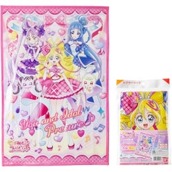 PR-S25 [キミとアイドルプリキュア♪ レジャーシート S 1人用 約縦90cm×横60cm]