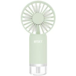 ハンディファン ミストファン 携帯扇風機 3段階風量調節 STAND MIST FAN P.GREEN