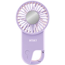 ハンディファン 携帯扇風機 冷却プレート 3段階風量調節 カラビナフック仕様 COOLING SLIM HOOK FAN PPL