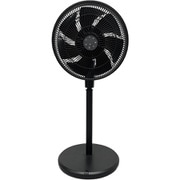リビング扇風機 DCモーター搭載 コードレス サーキュレーター 首振り機能付 リモコン付き EGO402 CORDLESS FAN BLACK