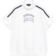 ゴルフウェアレディース 半袖モック WH Sサイズ CWA25L C25134213 1030