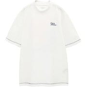 ゴルフウェアメンズ S/S Stitch Mock WHT Lサイズ TRM25SS 7AL024_1