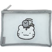 【限定】サガラ刺繍メッシュポーチ ホワイトタイガーとブラックタイガー WB S2335972
