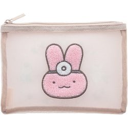 【限定】サガラ刺繍メッシュポーチ ホワイトタイガーとブラックタイガー U S2335980