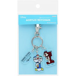【限定】3連アクリルキーホルダー ディズニー 松本セイジ B S8349525