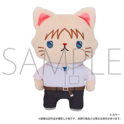 ヱヴァンゲリヲン新劇場版 withCAT アイマスク付き ぬいぐるみキーホルダー 碇シンジ