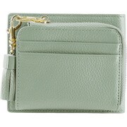 lz-615-SKY [財布 レディース 本革 二つ折り財布 スカイブルー]