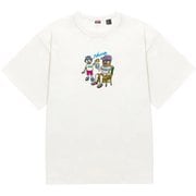エコハイブリッド ティー ファミリーキャンププリント メンズ カットソー WHT Mサイズ N003667