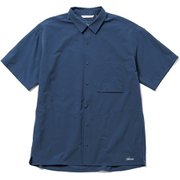 ドットエアー コンフィーショートスリーブシャツ メンズ シャツ BLU Mサイズ N001153