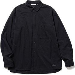 ドットエアー コンフィーロングスリーブシャツ メンズ シャツ P.BLK Lサイズ N001205