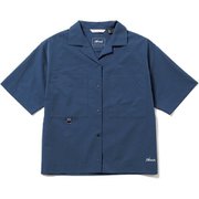 ドットエアー コンフィーショートスリーブシャツ レディース シャツ BLU Lサイズ N000446