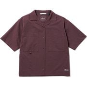 ドットエアー コンフィーショートスリーブシャツ レディース シャツ PLUM Lサイズ N000446