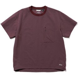 ドットエアー コンフィーティー ユニセックス カットソー PLUM Lサイズ N004084