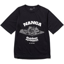 ドライミックスアウトドアイクイップメントモジュールシステムTシャツ #2 メンズ カットソー BLK XLサイズ N004473