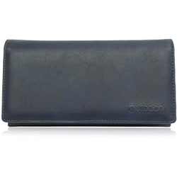 長財布 スムーズ合皮 エンボス NAVY 22469103