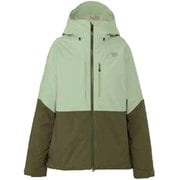 W G-AXIS JACKET レディース スノージャケット フロスティ グリーン×オリーブナイト(FO) サイズ3 GW15306