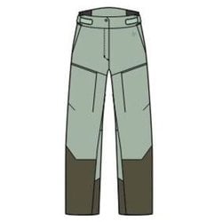 W's G-AXIS Pants レディース スノーパンツ フロスティグリーン×オリーブナイト（FO） サイズ2 GW35360