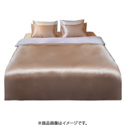 6Aランク シルク 掛け布団カバー （シングル） シャンパン BTXBXY1521