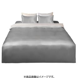 6Aランク シルク 掛け布団カバー （シングル） パールグレー BTYHXY1521