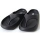 サンダル レディス BLACK M 23.5cm～24.0cm MEI-SHL-251001