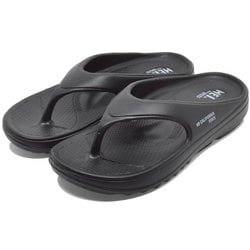 トングサンダル レディス BLACK M 23.5cm～24.0cm MEI-SHL-251010