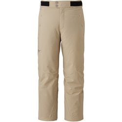 DEMO SOLID SKI PANTS ユニセックス スノーパンツ トラバーチンベージュ（50） Mサイズ Z2MFC321