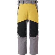 FREE SKI SOLID PANTS ユニセックス スノーパンツ Sulphur Yellow/Quiet Shade Gray(74) Lサイズ Z2MFC340
