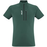 カメット ジップTシャツ ショートスリーブ メンズ カットソー BOTTLE(N4238) XSサイズ(日本:Sサイズ) MIV10455