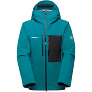 ストーニー ハードシェル フーデッド ジャケット アジアンフィット メンズ スノージャケット deep teal-black（40322） Mサイズ（日本：Lサイズ） 1010-30990