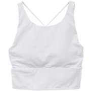 プレミアムフローショートトップス レディース 水陸両用 フィットネス ヨガ シャツ ホワイト(01) サイズ1(M-Lサイズ) B1951JUB011