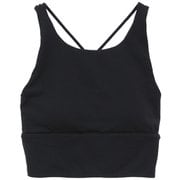 プレミアムフローショートトップス レディース 水陸両用 フィットネス ヨガ シャツ ブラック(03) サイズ1(M-Lサイズ) B1951JUB011