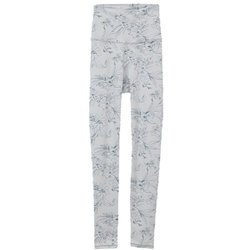 ラインフラワープリントスーパーハイレギンス レディース 水陸両用 フィットネス ヨガ パンツ ホワイト（01） サイズ1（M-Lサイズ） B1951JUP012