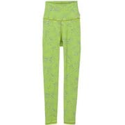 ラインフラワープリントスーパーハイレギンス レディース 水陸両用 フィットネス ヨガ パンツ ライム(02) サイズ1(M-Lサイズ) B1951JUP012