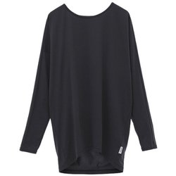 ライトプライムロングスリーブプルオーバー レディース フィットネス ヨガ シャツ ラッシュガード チャコール（03） サイズ0（S-Mサイズ） B1951TUB034