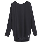 ライトプライムロングスリーブプルオーバー レディース フィットネス ヨガ シャツ ラッシュガード チャコール(03) サイズ1(M-Lサイズ) B1951TUB034