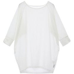 ライトプライムハーフスリーブプルオーバー レディース フィットネス ヨガ シャツ ラッシュガード ホワイト（01） B1951TUB035