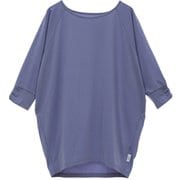 ライトプライムハーフスリーブプルオーバー レディース フィットネス ヨガ シャツ ラッシュガード ラベンダー(02) B1951TUB035